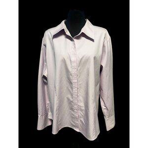 Gold Label Investments Button-Up Shirt Women’s Pink Size 20W